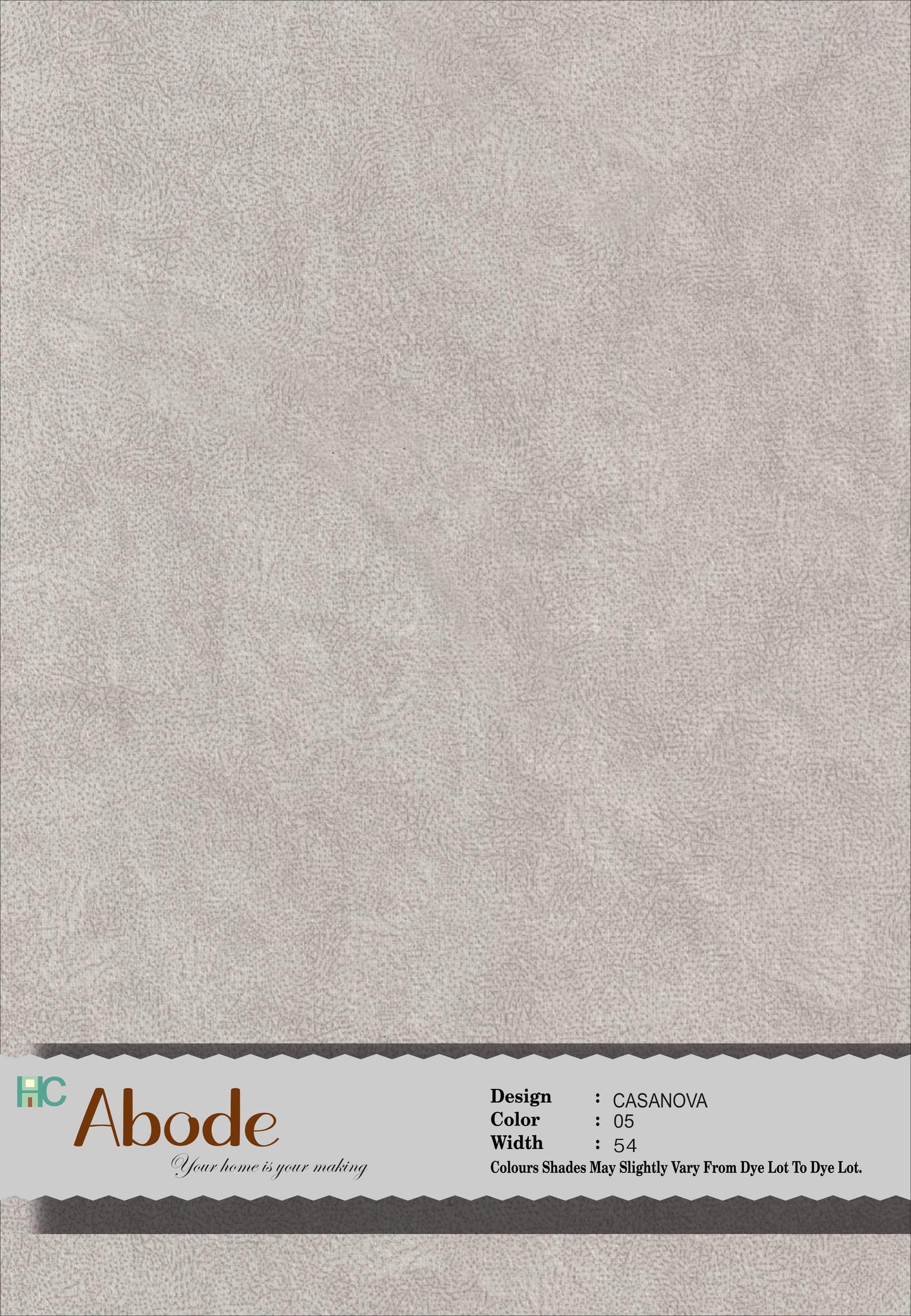 Casanova Light Grey 805 Self textured Velvet sofa fabric