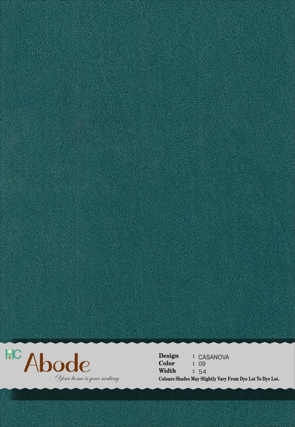 Casanova D Sea Green 809 Self textured Velvet sofa fabric