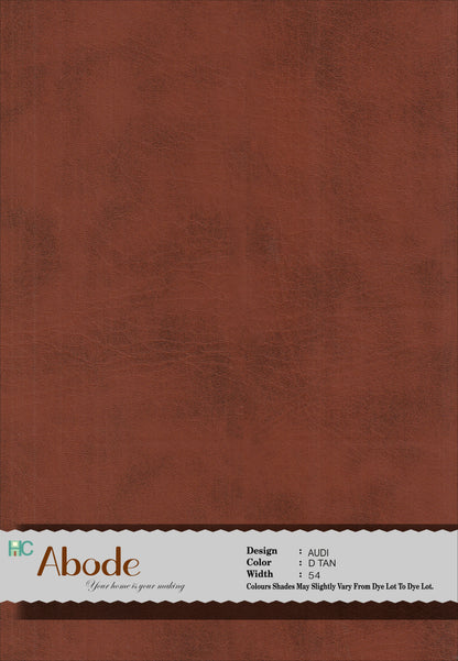 Audi D tan 05 Leatherette Sofa fabric