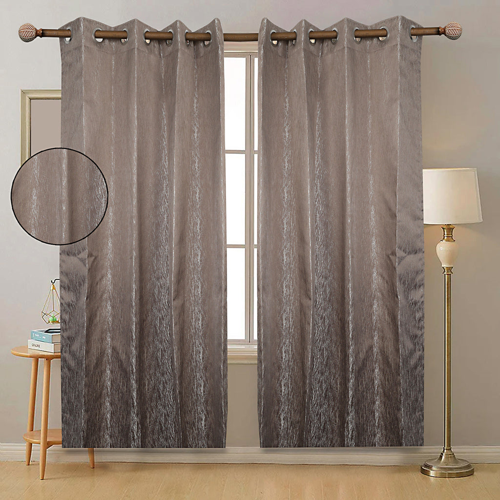 Amber falls bronze finish curtains