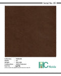 FERRARI D COFFEE SUEDE UPHOLSTERY FABRIC