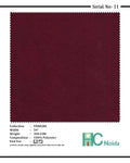 FERRARI MAROON SUEDE UPHOLSTERY FABRIC