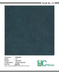 FERRARI S BLUE SUEDE UPHOLSTERY FABRIC