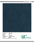FERRARI N BLUE SUEDE UPHOLSTERY FABRIC