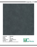 FERRARI GREY SUEDE UPHOLSTERY FABRIC