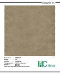 FERRARI BEIGE SUEDE UPHOLSTERY FABRIC
