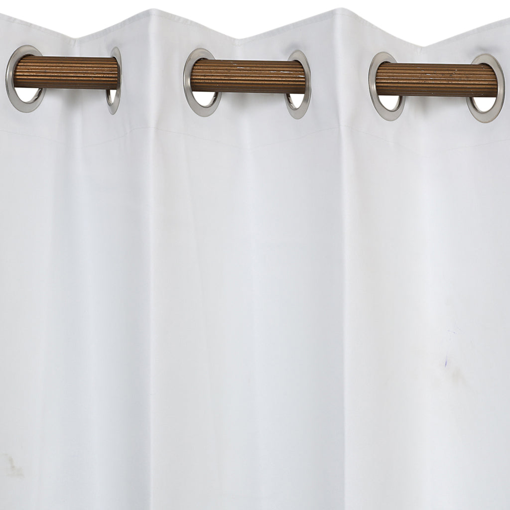 Cloud waves gradient panel curtain
