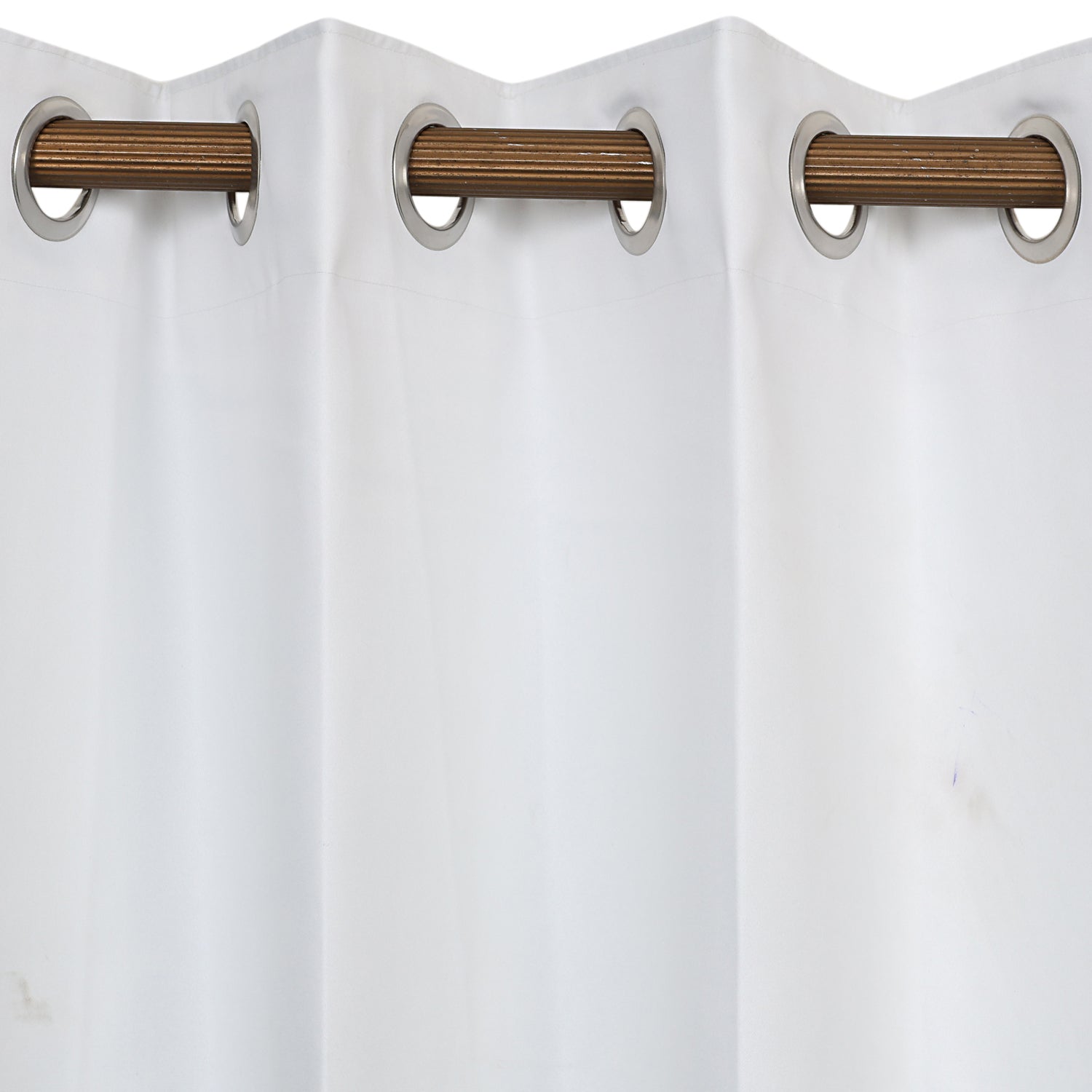 Cloud waves gradient panel curtain