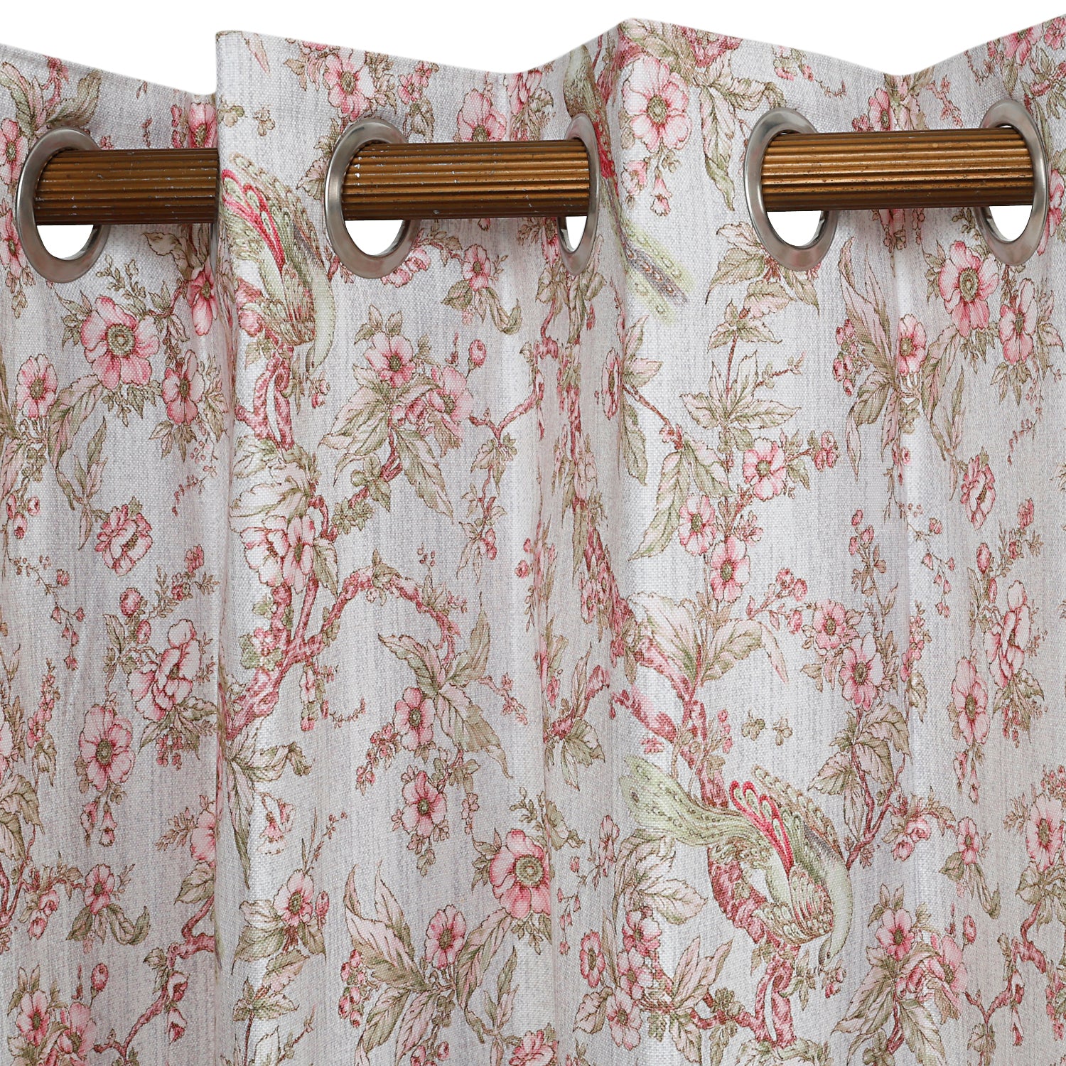 Spring Blossom floral printed curtain