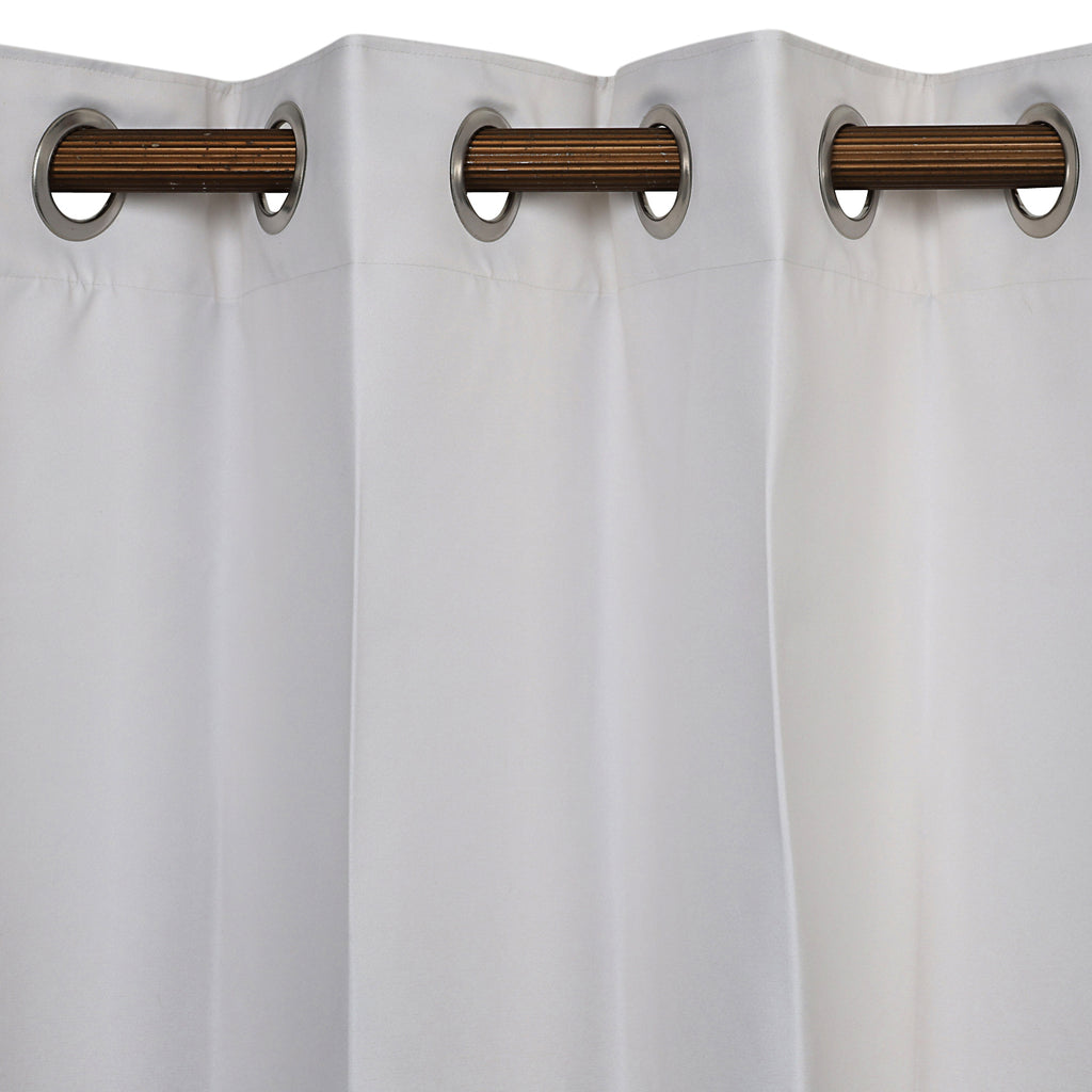 Black Ice frost gradient panel curtain