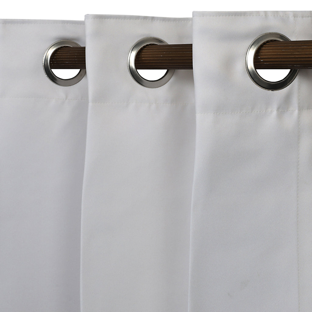 Black Ice frost gradient panel curtain