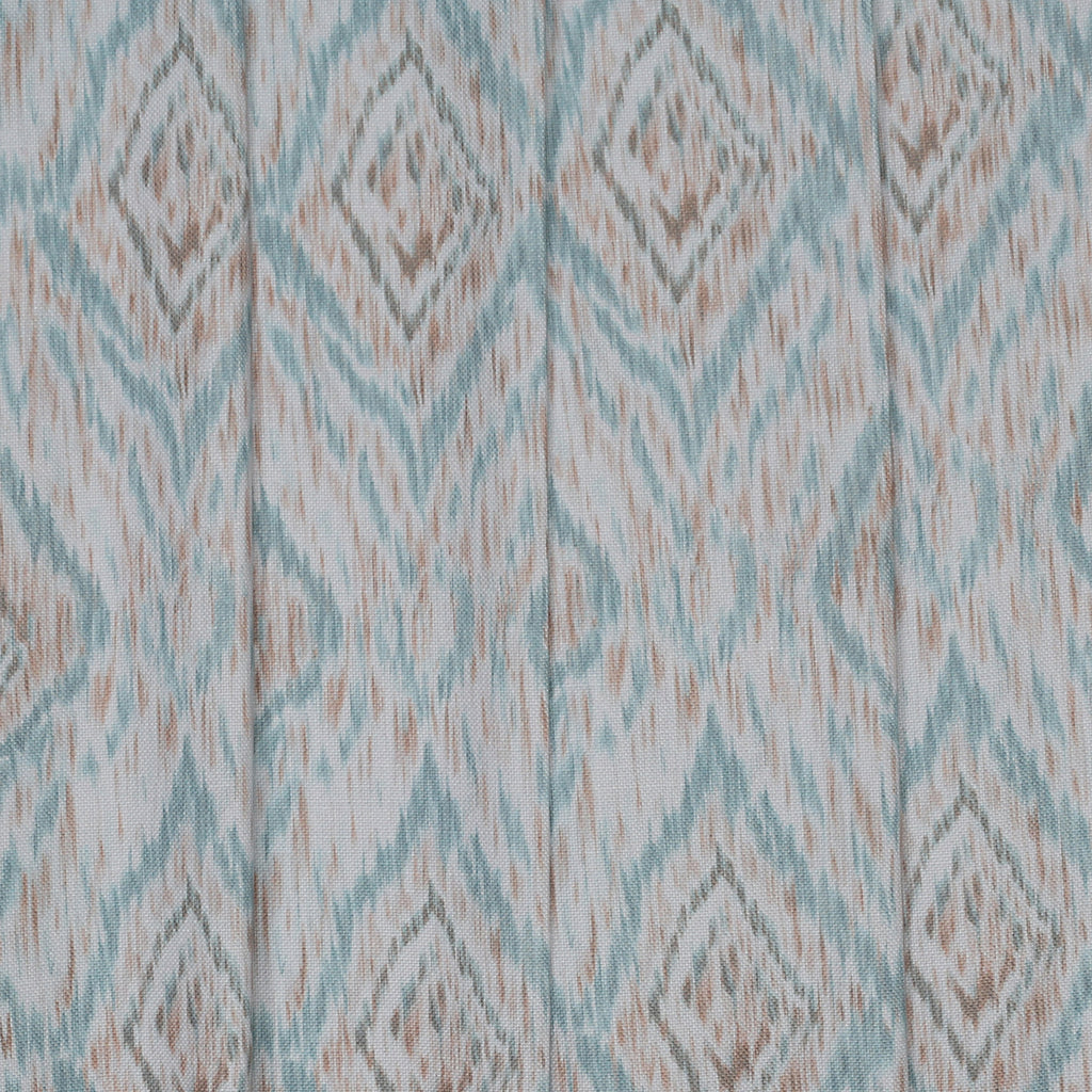 Diamond Mirage Abstract Geometric Printed Curtain