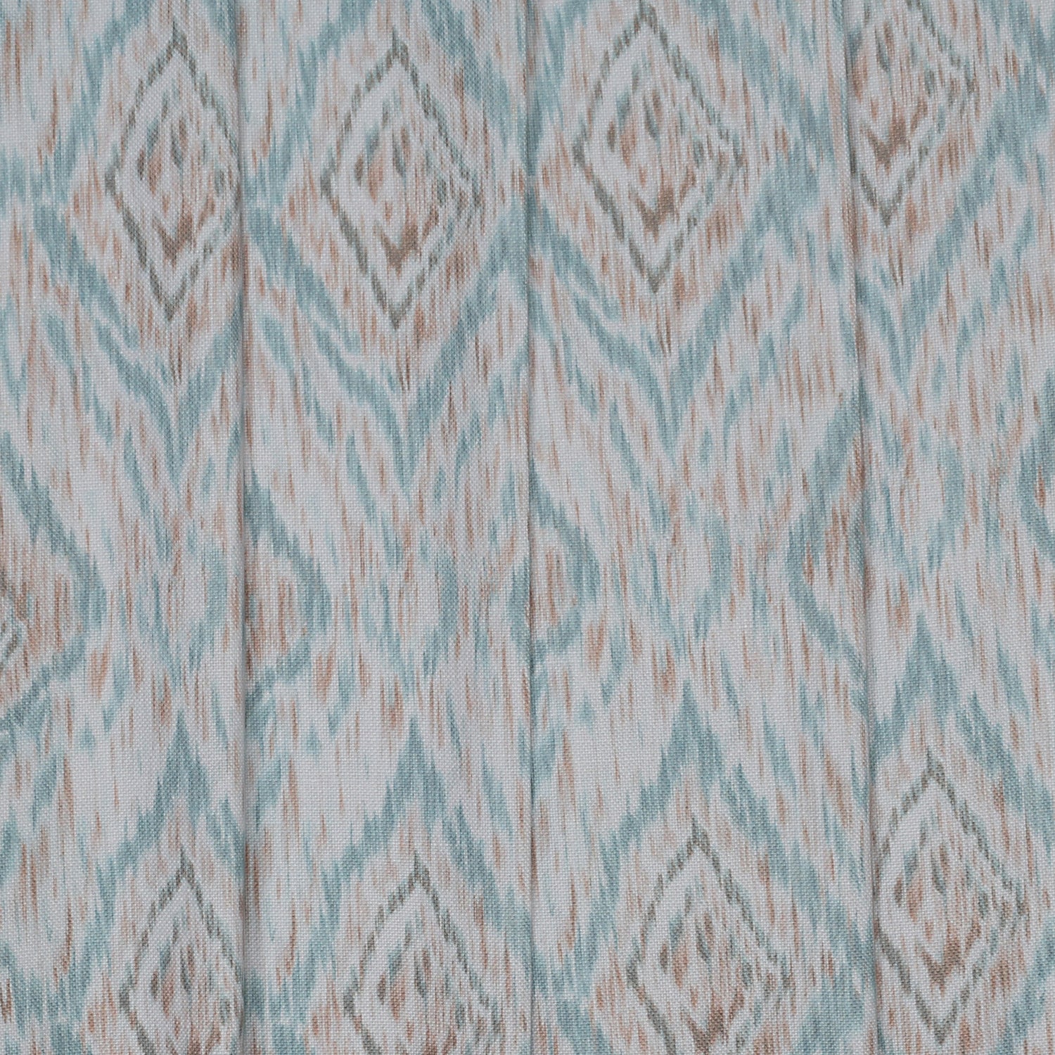 Diamond Mirage Abstract Geometric Printed Curtain