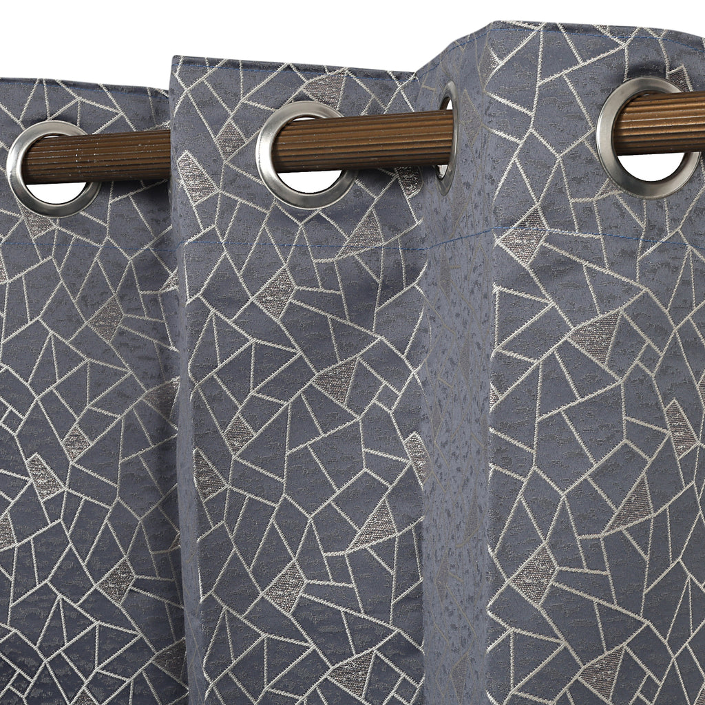 Crystal Mesh Stone Finish Curtain