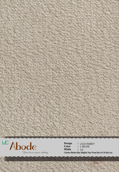 JOJO RABBIT L BEIGE BOUCLE FABRIC