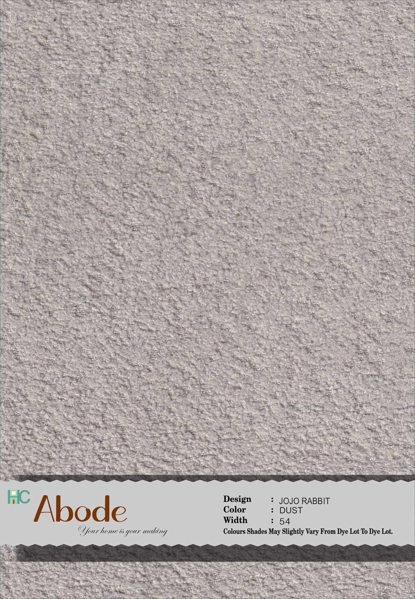 JOJO RABBIT DUST BOUCLE FABRIC