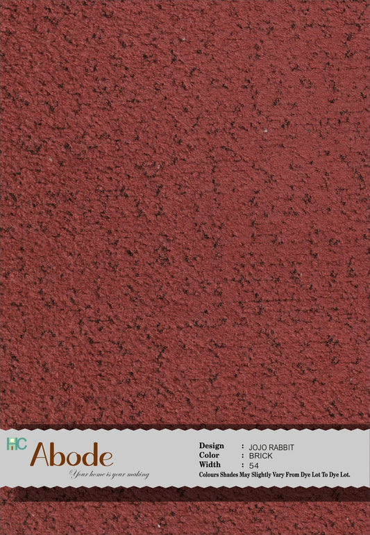 JOJO RABBIT BRICK BOUCLE FABRIC