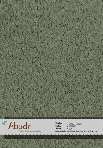 JOJO RABBIT OLIVE BOUCLE FABRIC