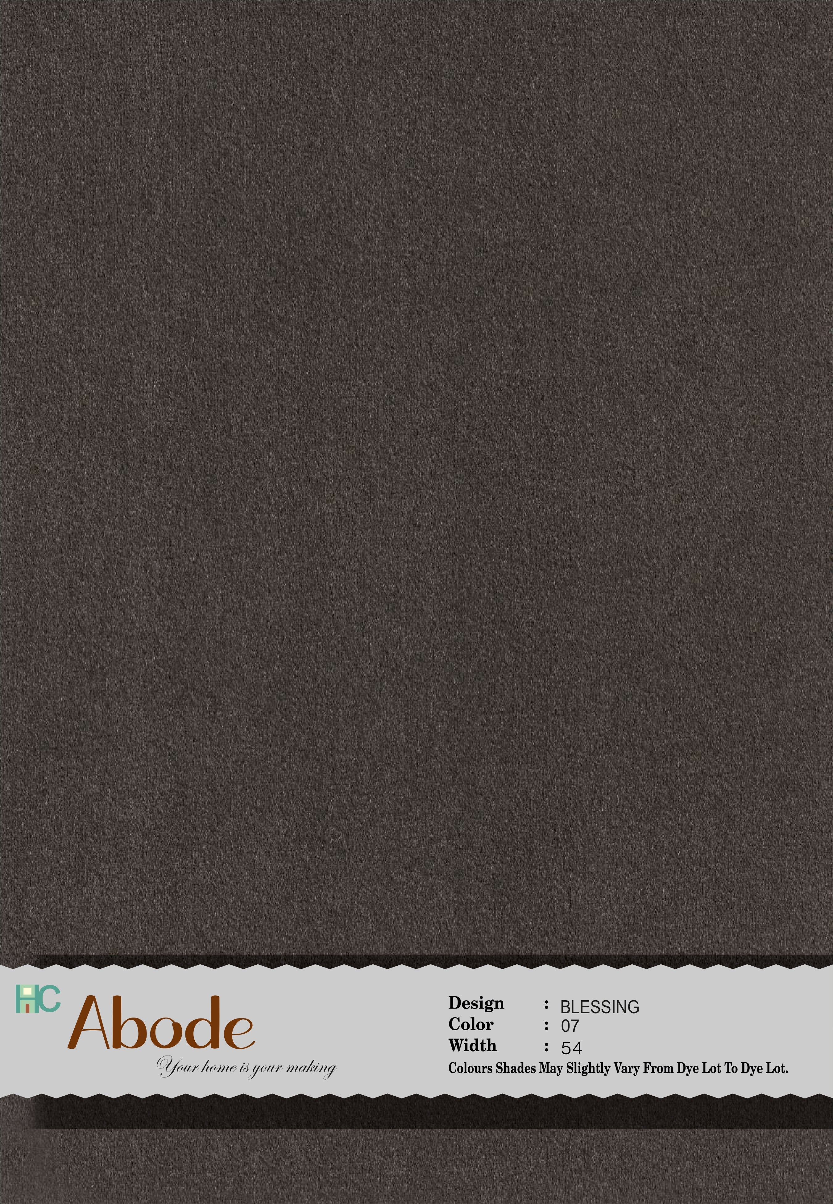 Blessing 07 Brown Classic Plain Velvet Sofa Fabric