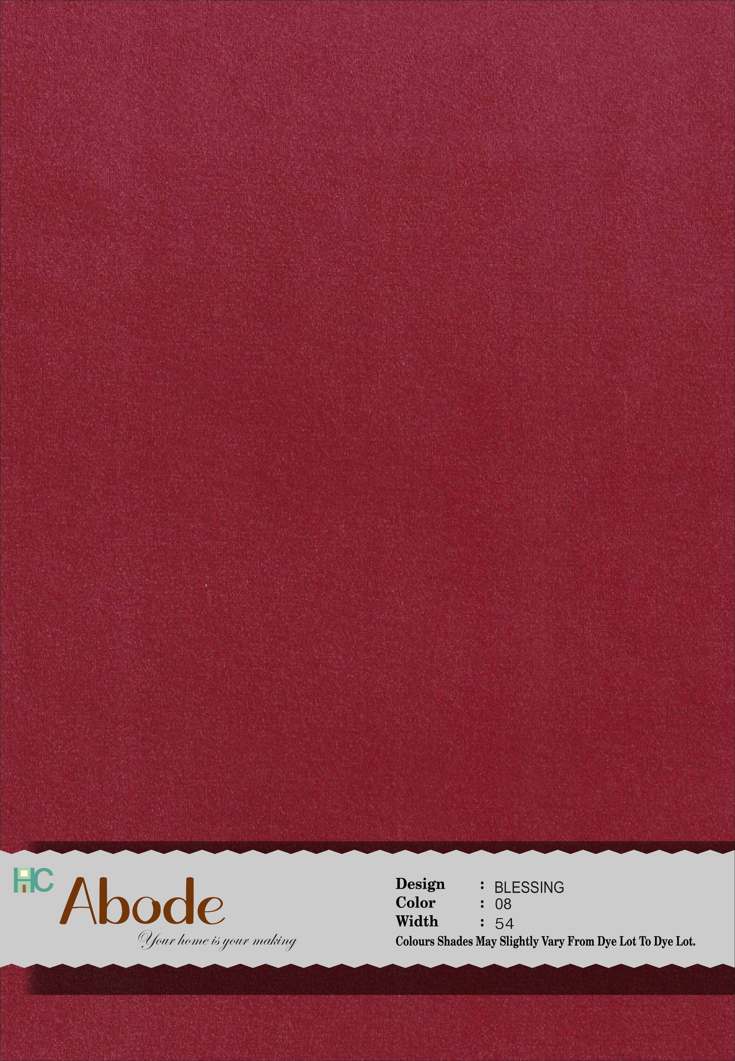 Blessing 08 Scarlet Red Classic Plain Velvet Sofa Fabric