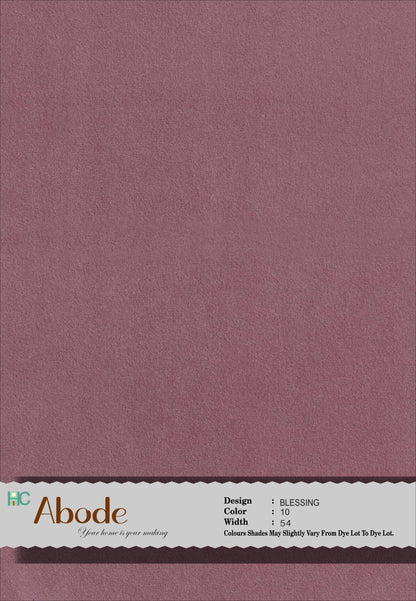 Blessing 10 Lilac Purple Classic Plain Velvet Sofa Fabric