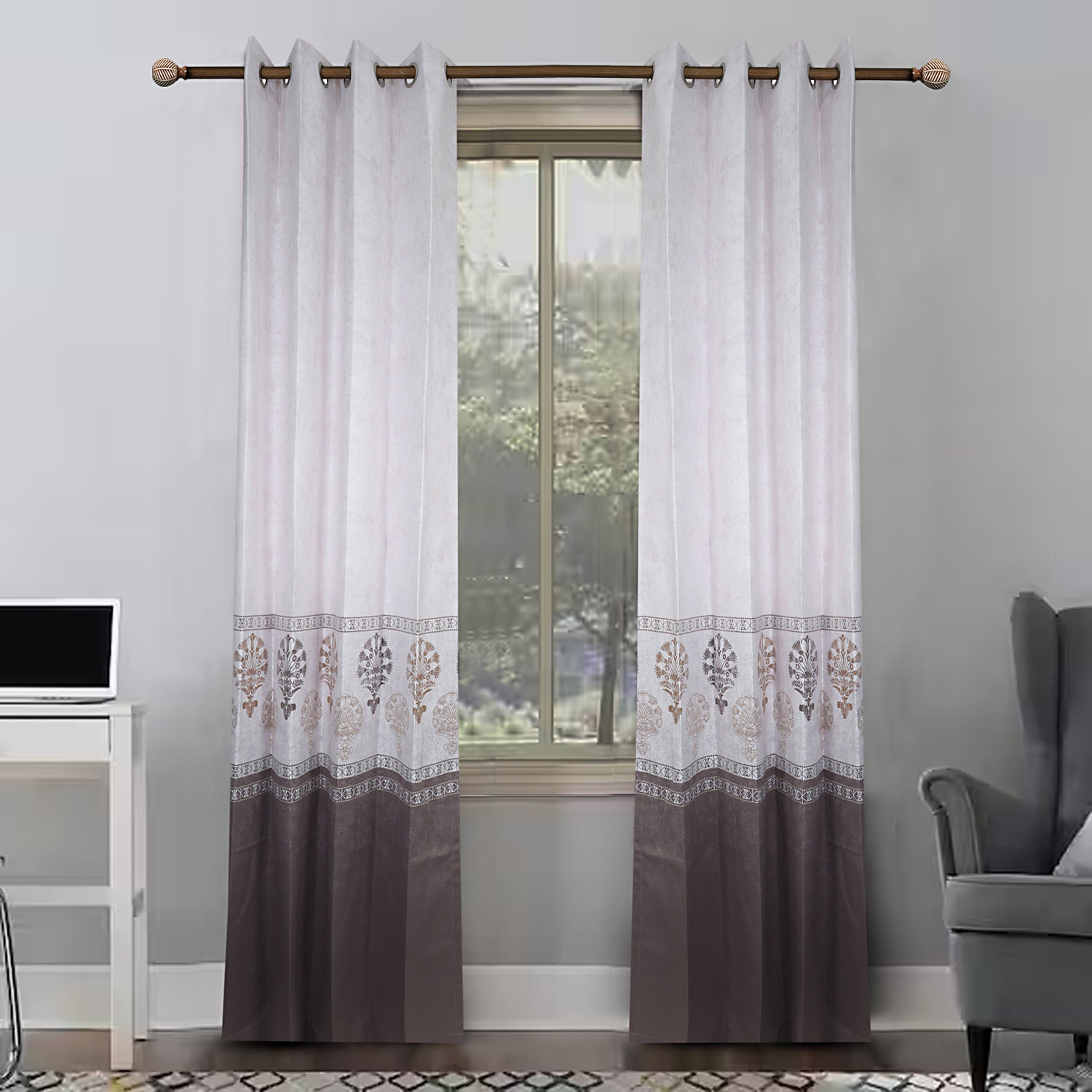 Nahargarh royal artisan finish panel curtain