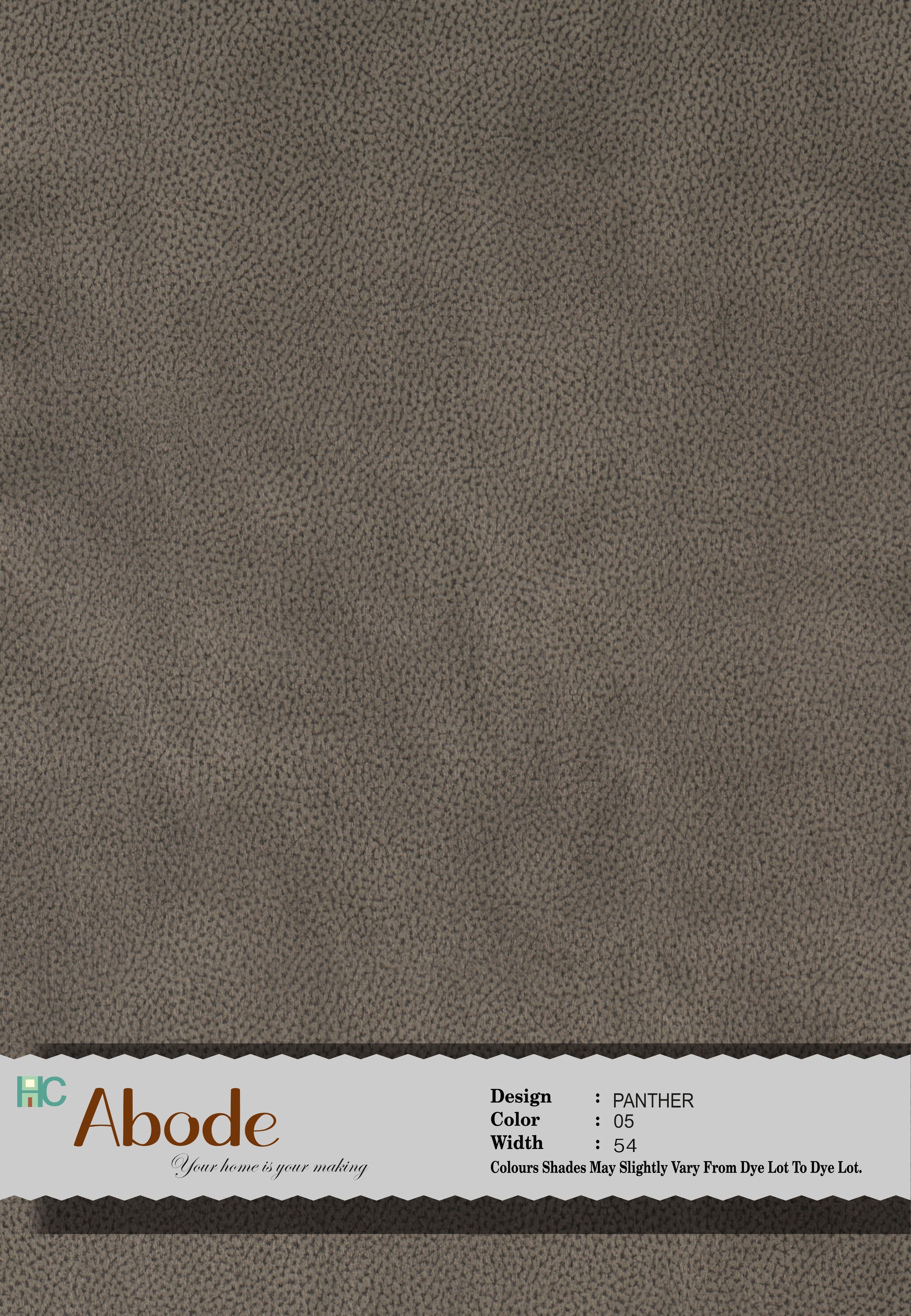 LISA L Brown 05 Self Textured Velvet Sofa Fabric