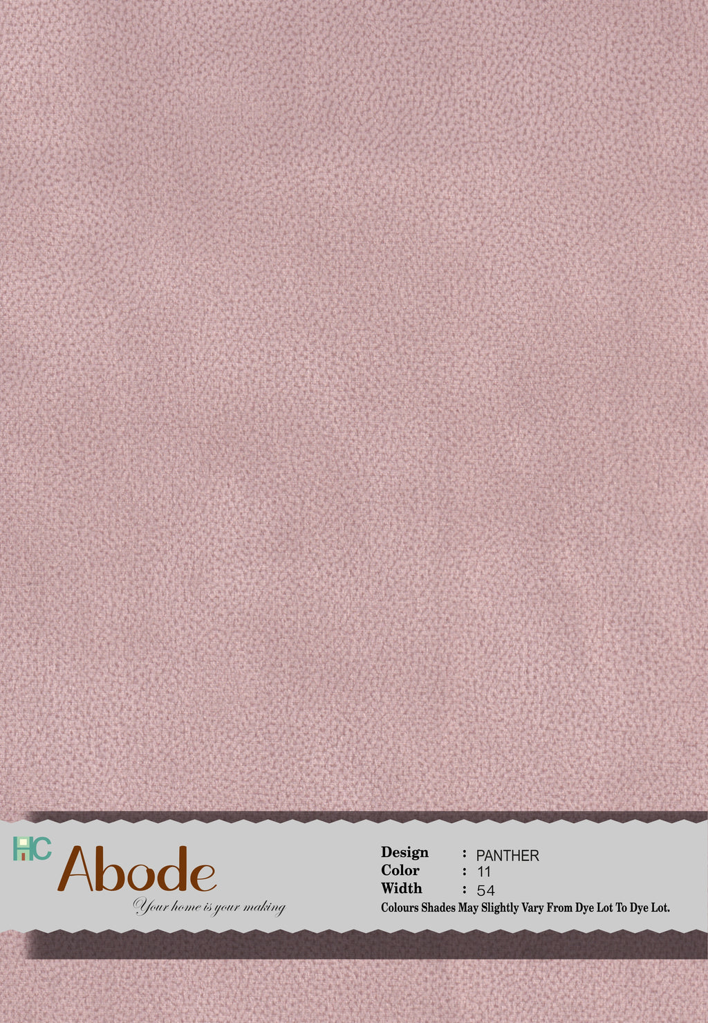 LISA PINK 11 Self Textured Velvet Sofa Fabric