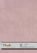 LISA PINK 11 Self Textured Velvet Sofa Fabric
