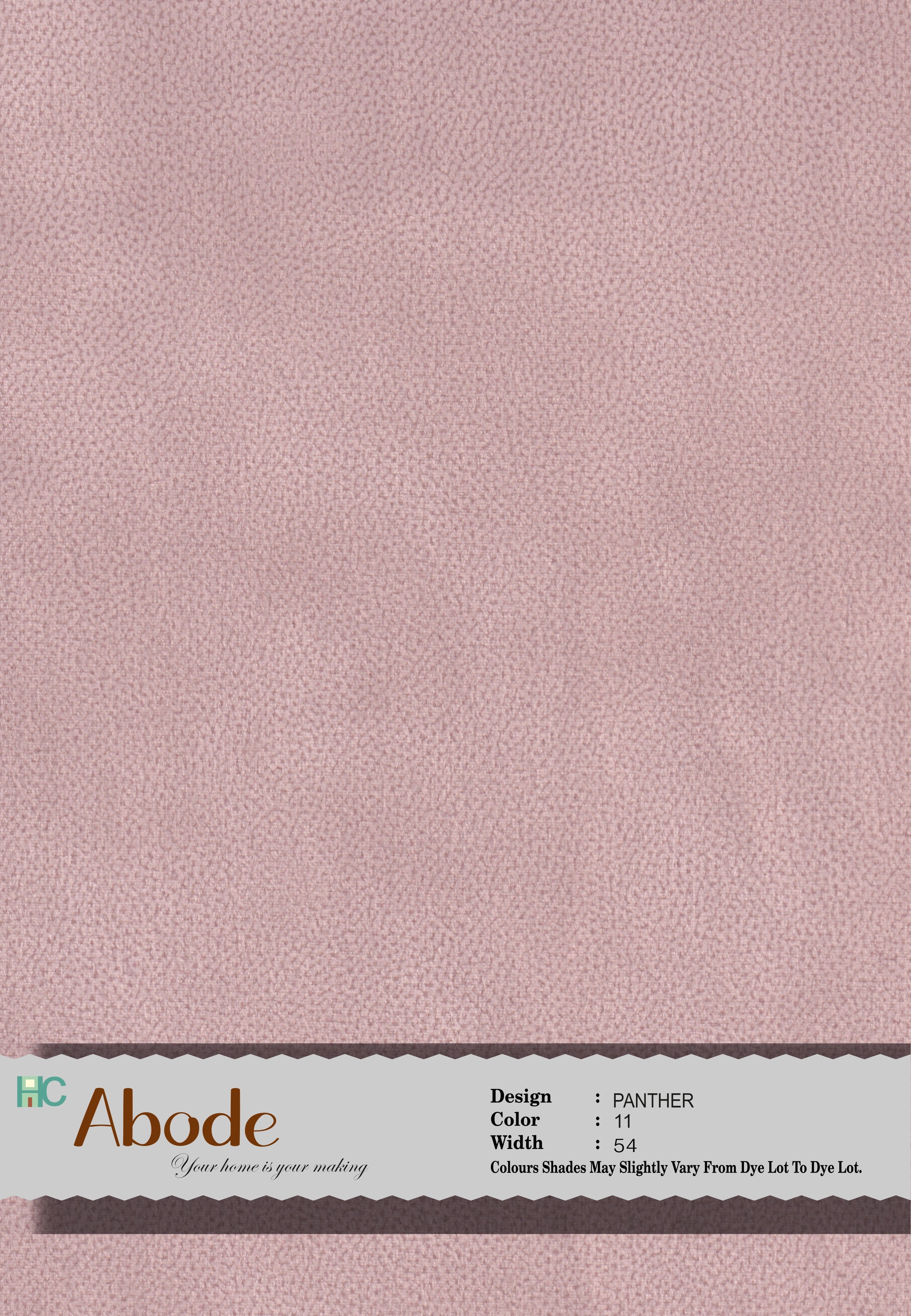 LISA PINK 11 Self Textured Velvet Sofa Fabric