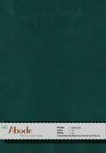LISA Bottle Green 14 Self Textured Velvet Sofa Fabric